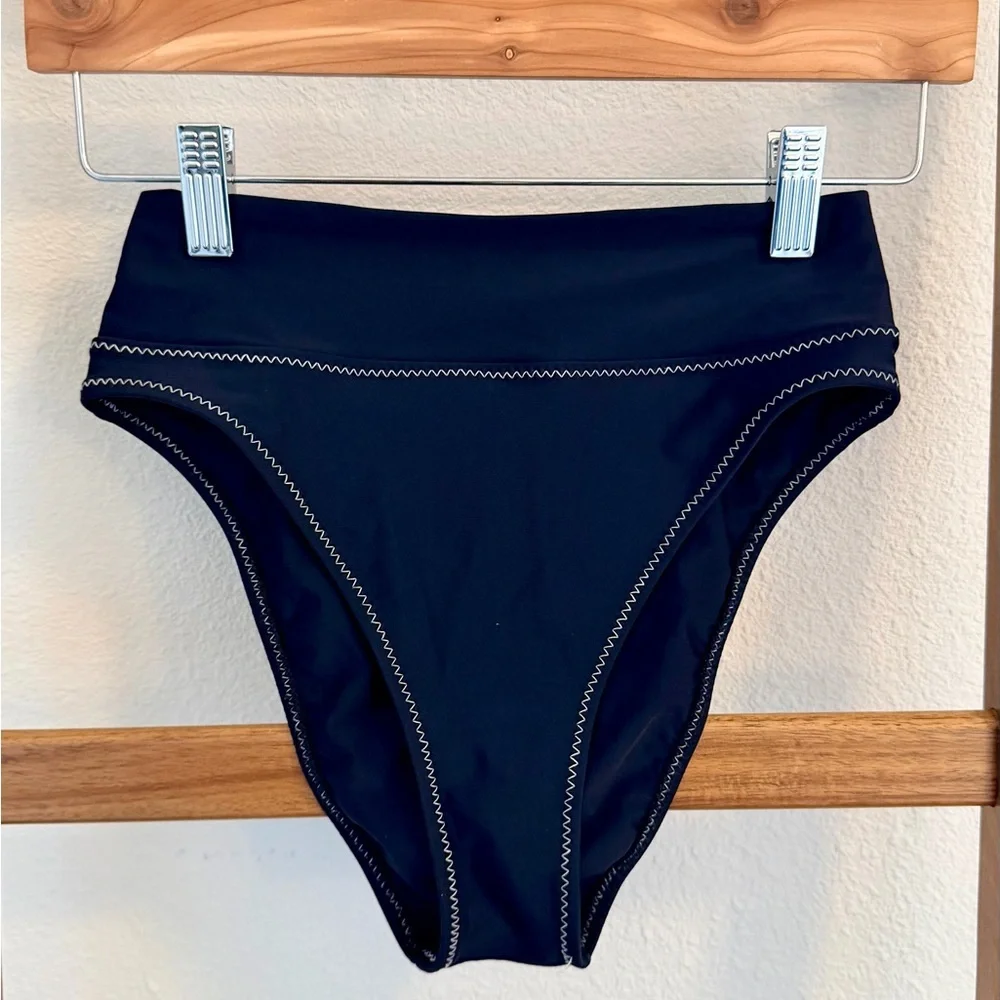 Galamaar High Kick Brief in Noir Zig XS